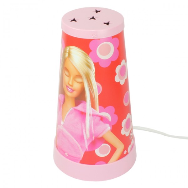 BARBIE Kinderlampe Tischlampe 26cm Nachtlicht Kinder Nachttischlampe